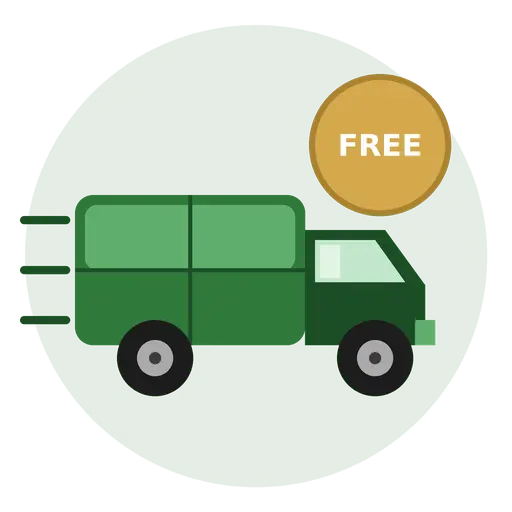 Free delivery across Pakistan shipping icon for Zulfara orders